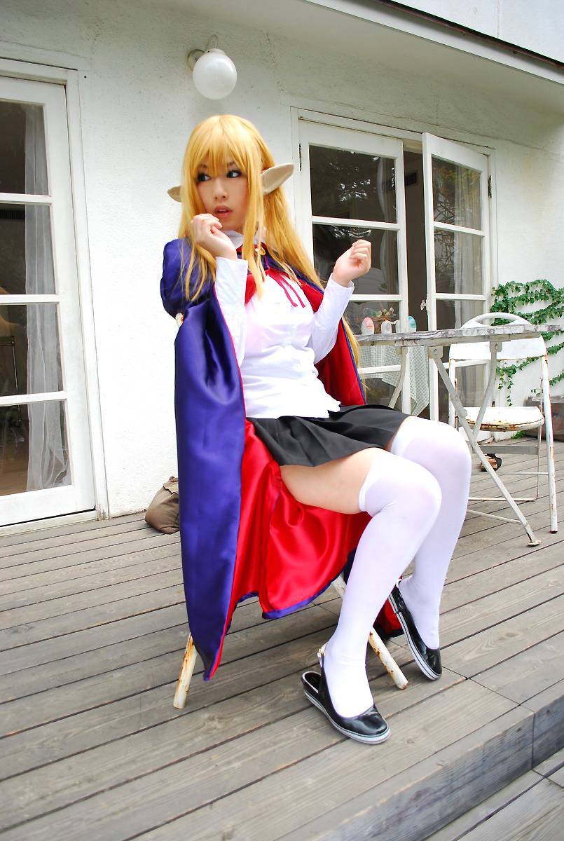 [Cosplay]  Zero no Tsukima - Hot Tiffania Westwood 2